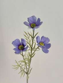 1 pieza/3 piezas Flores de cosmos de tacto real de 17 pulgadas - Ramo de margaritas bohemias, decoración del hogar para todo el año, centro de mesa para bodas de verano y acción de gracias de otoño, crisantemo artificial sin decoloración para mesa/fotografía - Multicolor - Ver 19