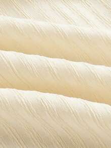 SHEIN MOD 杏色3D立体花朵露背连衣裙，荷叶边下摆，单身派对礼服，中长款女装，秋季连衣裙，奶油色连衣裙，晚礼服，返校节礼服，秋季服装 - 杏色 - 查看 4