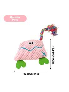 PETSIN Đồ chơi cho chó, Đồ chơi nhồi bông cho chó, Bền cho chó nhai và mọc răng, Tự giải trí, Thích hợp cho chó cỡ nhỏ đến trung bình, Đồ chơi cho thú cưng - Nhiều màu - Xem 8