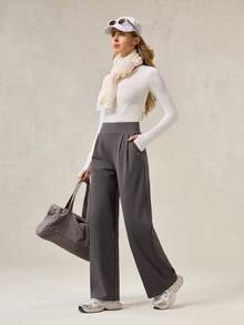 OutZeal Women Sports Pants Daily Casual Lounge Moisture Wicking Buttery Soft High Waist Straight Legs With Pockets