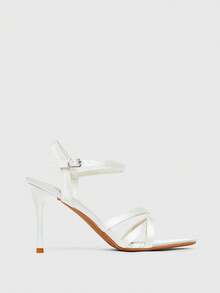 CUCCOO SZL Women's Fashionable, Versatile And Elegant Heeled Sandals For Commuting Spring Shoes Summer - Beige - View 2