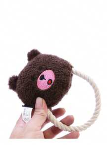 PETSIN 新款狗狗玩具绳索发声毛绒宠物玩具仿真寿司互动宠物用品摄影道具狗狗配件 - 彩色 - 查看 8