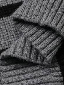 DAZY Toddler Boys' Korean Style Striped Collared Long Sleeve Sweater, Autumn/Winter