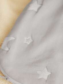 Cozy Pixies 1 件婴儿星月图案纯棉提花睡袋，春夏四季皆宜，轻薄柔软舒适，适合新生儿日常使用，通过 Oeko-Tex 认证 - 彩色 - 查看 10