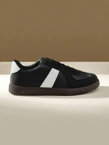 CUCCOO EASI Zapatillas minimalistas versátiles y de moda para mujer - Negro - Ver 7