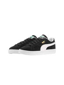 Puma Suede Classic Unisex Sneakers Black 399781-10 - Black and White - View 2