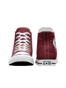 Chuck Taylor All Star 男女通用高帮鞋 酒红色 M9613C - 紫紅色 - 查看 5
