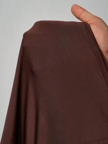 Slaydiva 2025新款秋冬基础休闲学生居家舒适柔软运动跑步瑜伽保暖芭蕾舞少女风吊带背心+长袖绷带上衣+喇叭裤女裤三件套-B - 棕色 - 查看 7