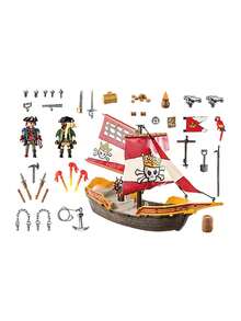Playmobil Corabie pirat mică BOYS FIRST 71418 - Multicolor - Vizualizare 3