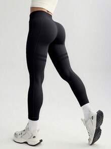 Women Leggings - Black - View 2