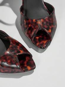 SHUZIA Top-Seller Women's Sexy Point Toe Ankle Strap Stiletto Heel Sandals For Christmas - Multicolor - View 7