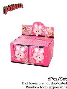 Caja sorpresa (sin relleno de peluche), caja de regalo con estilo de bolsa de conejo. Compacta y fácil de transportar, puede contener teléfonos móviles y artículos pequeños. Se puede regalar a amigos en cumpleaños y Navidad. Práctica y atractiva.