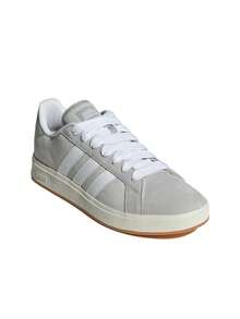 Adidas Grand Court Base 00s Men's Shoes Better Scarlet / Core Black / Gum IH6185 - 灰二/雲白/口香糖 - 查看 2