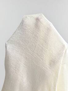 Ontre 2026 Nouvelle chemise à manches longues en satin texturé avec taille cintrée pour femmes, style bohème décontracté, convient pour les vacances, les mariages, le printemps - Beige - Voir 6