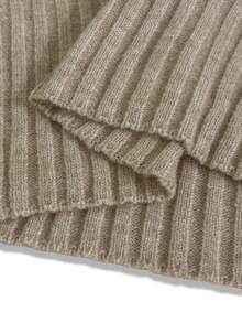 Franclia 女士简约时尚翻领蝴蝶结露肩长袖纯色针织套头衫秋冬女装女士毛衣短款上衣毛衣上衣蝴蝶结毛衣露肩毛衣女士秋装秋季女装秋季秋装女装秋季女装秋季女装秋季女装秋季女装优雅时尚休闲通勤商务办公日常休闲百搭气质都市教师职业装 - 卡其色 - 查看 9