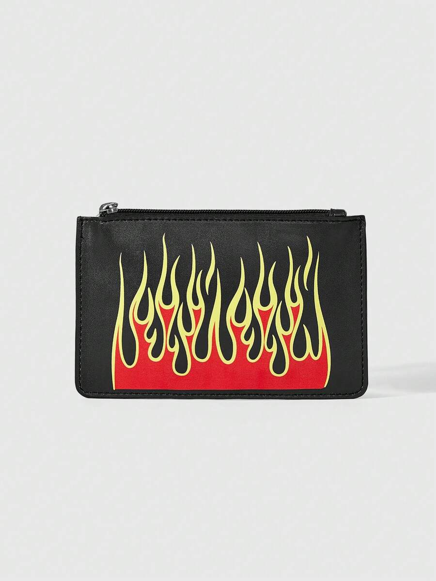 ROMWE Grunge Punk Card Holders - Black and White - View 1