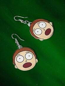 Rick and Morty X SHEIN Women Dangle Earrings - Multicolor - View 2