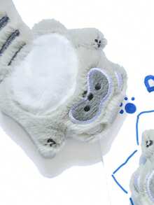 PETSIN 宠物可爱动物玩具宠物狗毛绒发声玩具泰迪熊宠物毛绒玩具互动玩具小狗配件小型犬 - 彩色 - 查看 6