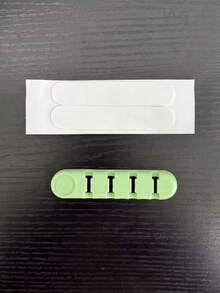 1/2个装，桌面固定式理线器，硅胶材质，可整理和收纳电线，5色创意卡通理线器 - 彩色 - 查看 18
