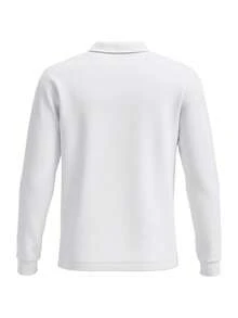 Fred Perry Men's Long Sleeve Polo Shirt White - White - View 2