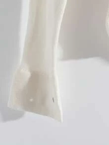 Modelyn 女士优雅船领修身毛衣和交叉腰带裙两件套，秋冬 - 杏色 - 查看 5