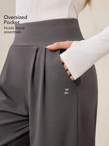 OutZeal Women Sports Pants Daily Casual Lounge Moisture Wicking Buttery Soft High Waist Straight Legs With Pockets