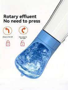 1 件便携式狗狗水瓶和碗分配器 - 让您的宠物在外出时保持水分充足,狗狗用品,狗狗,宠物