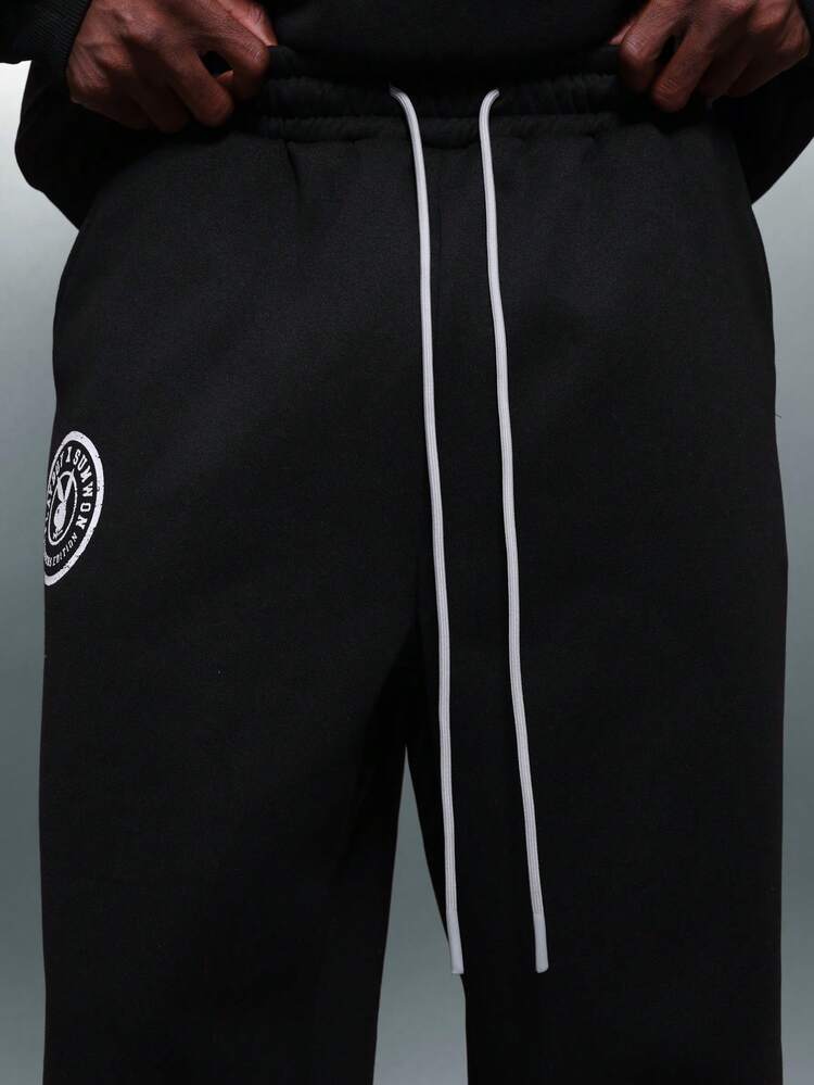 PLAYBOY X SUMWON Hoodie And Sweatpants Set With Bunny Logo Print