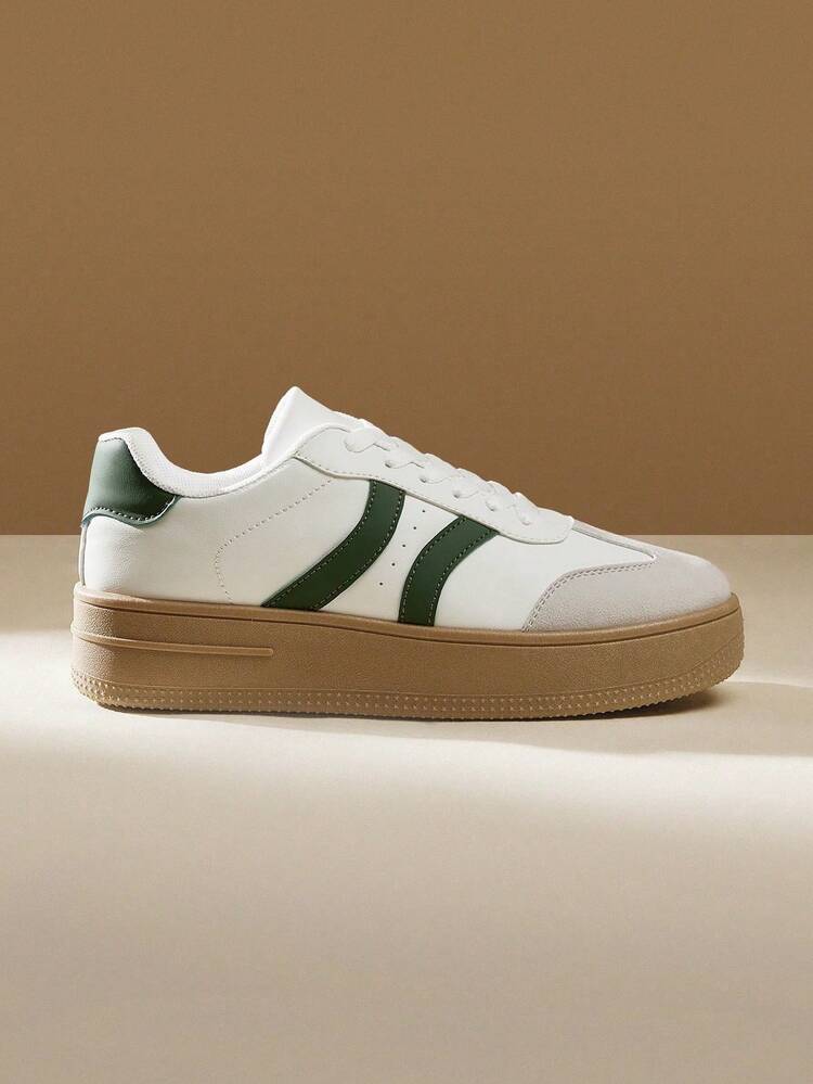 CUCCOO EASI Women's New Leopard Print Chunky Sneakers, Casual Sporty Shoes Shoes For Women Sneakers