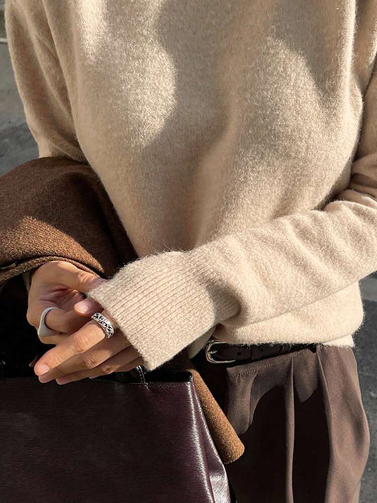 Women's Business Casual Turtleneck Sweater