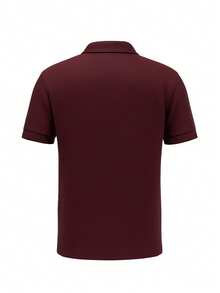 Fred Perry Men's Polo T-Shirt Oxblood - Bordeaux - View 2