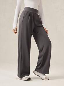 OutZeal Women Sports Pants Daily Casual Lounge Moisture Wicking Buttery Soft High Waist Straight Legs With Pockets