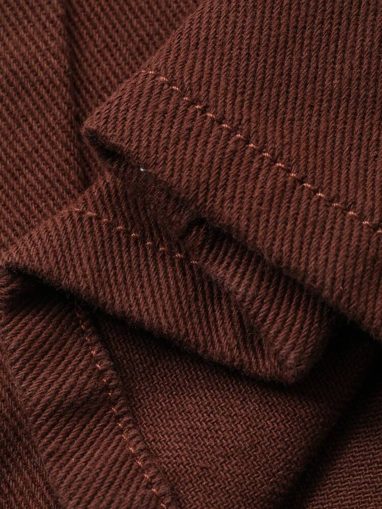 Tween Girls' Pocketed Loose Casual Versatile Wide Leg Jeans