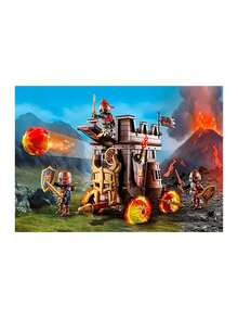 Playmobil Novelmore Battle Wagon With Fire Cannon BOYS FIRST 71643 - Multicolor - View 2