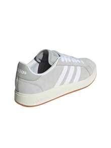 Adidas Grand Court Base 00s Men's Shoes Better Scarlet / Core Black / Gum IH6185 - 灰二/雲白/口香糖 - 查看 3