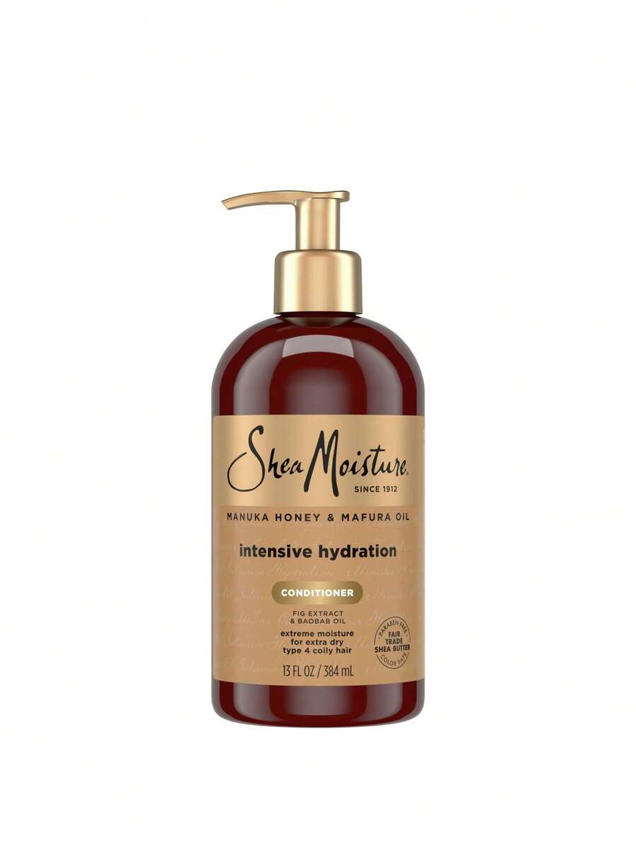 Shea Moisture Manuka Honey & Mafura Oil Shampoo 384 Ml - White - View 1