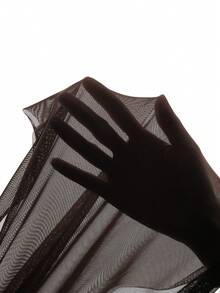 MaterniChic 优雅纯色单肩孕妇派对连衣裙