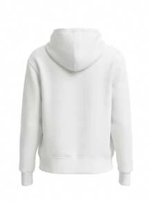 Calvin Klein Women's Hoodie White - BRIGHT WHITE - Visa 2