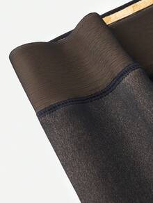 LUVLETTE 1pc 80g/220g/300g Women's Sexy Sheer Black Tights, Autumn/Winter Fleece Pantyhose For Business & Sexy Look,Plus Size Leggings,Warm Bottoming Pants