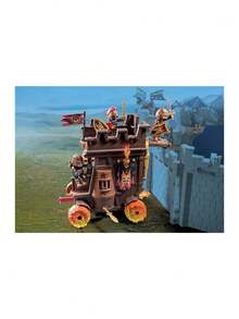 Playmobil Novelmore Battle Wagon With Fire Cannon BOYS FIRST 71643 - Multicolor - View 6
