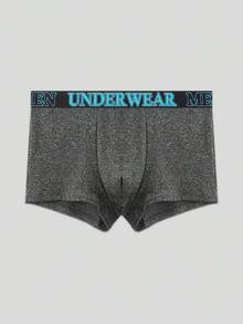 EasyFave 5pcs/Pack Men's Letter Waistband Casual Boxer Briefs - Multicolor - View 8