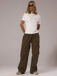 Musera Sport قميص رياضي فضفاض مطبوع برسومات رياضية، ملابس رياضية شتوية لرياضة البادل، ملابس رياضية للجيم والتمارين والاستكشاف - أبيض - مشاهدة 5