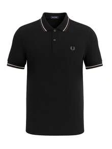 Fred Perry Men's Polo T-Shirt Black
