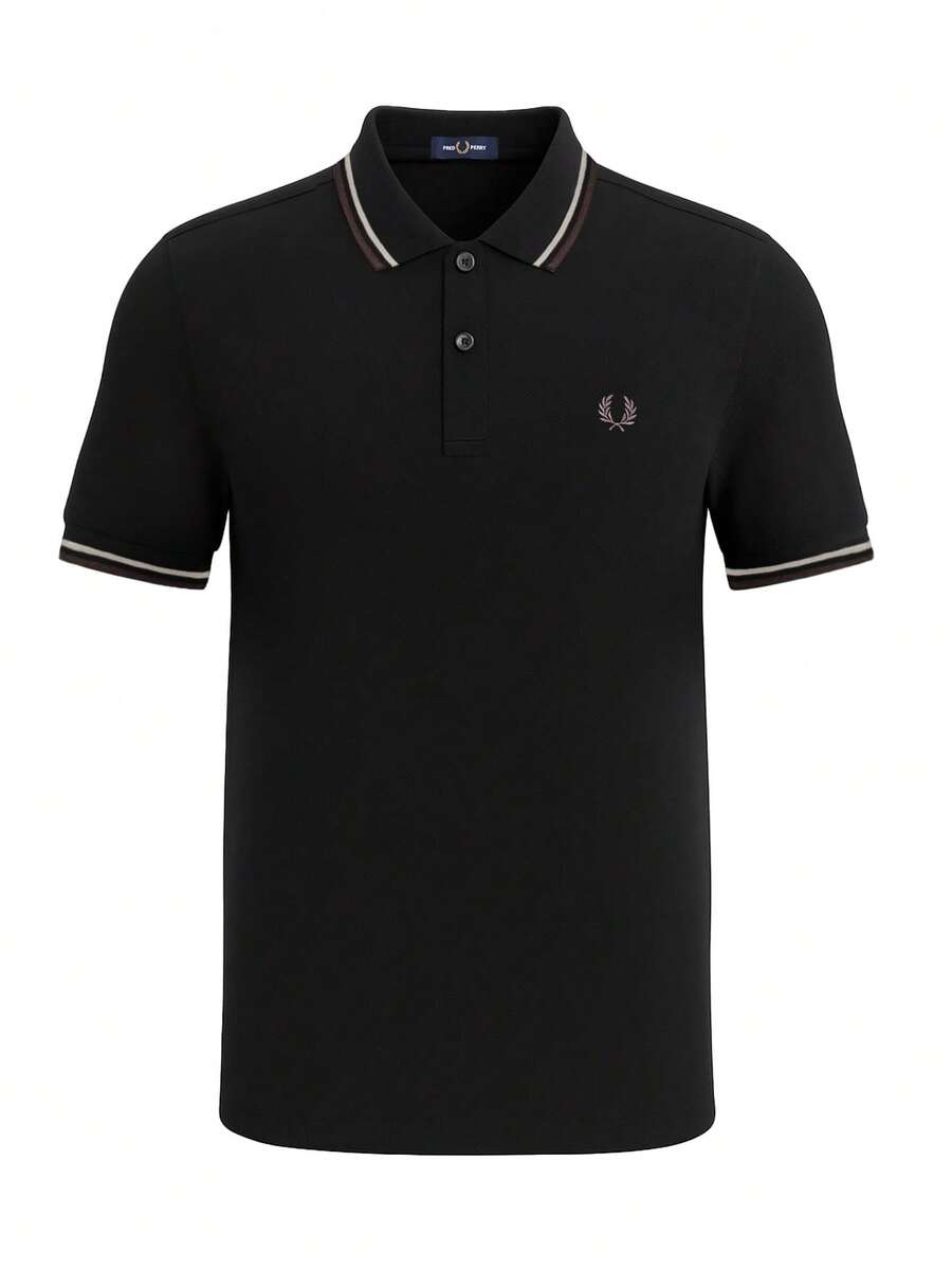 Fred Perry Men's Polo T-Shirt Black
