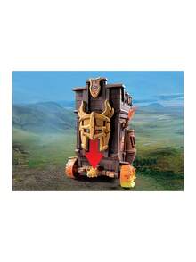 Playmobil Novelmore Battle Wagon With Fire Cannon BOYS FIRST 71643 - Multicolor - View 5