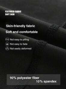 Manfinity Sport PWRUP Men's Gothic Print Crew Neck Long Sleeve Athletic T-Shirt Compression Shirt Men - Black - View 4