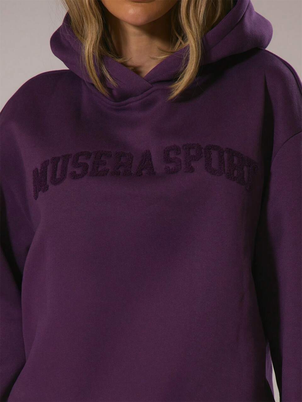 Active Oversized Embroidered Acitve Hoodie Fitness Padel Wear Gym Workout