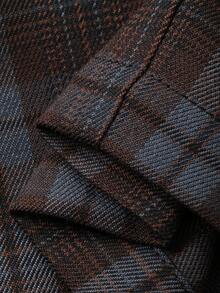 DAZY 男童抽绳腰格子口袋阔腿宽松裤