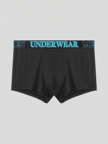 EasyFave 5pcs/Pack Men's Letter Waistband Casual Boxer Briefs - Multicolor - View 4