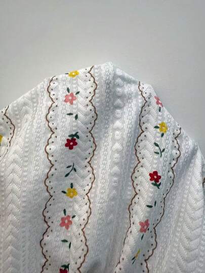 Bloemen Kanten Women Pajama Set view 8